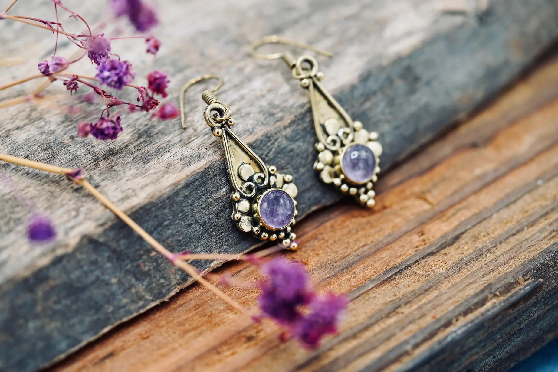 Amethyst Ohrringe