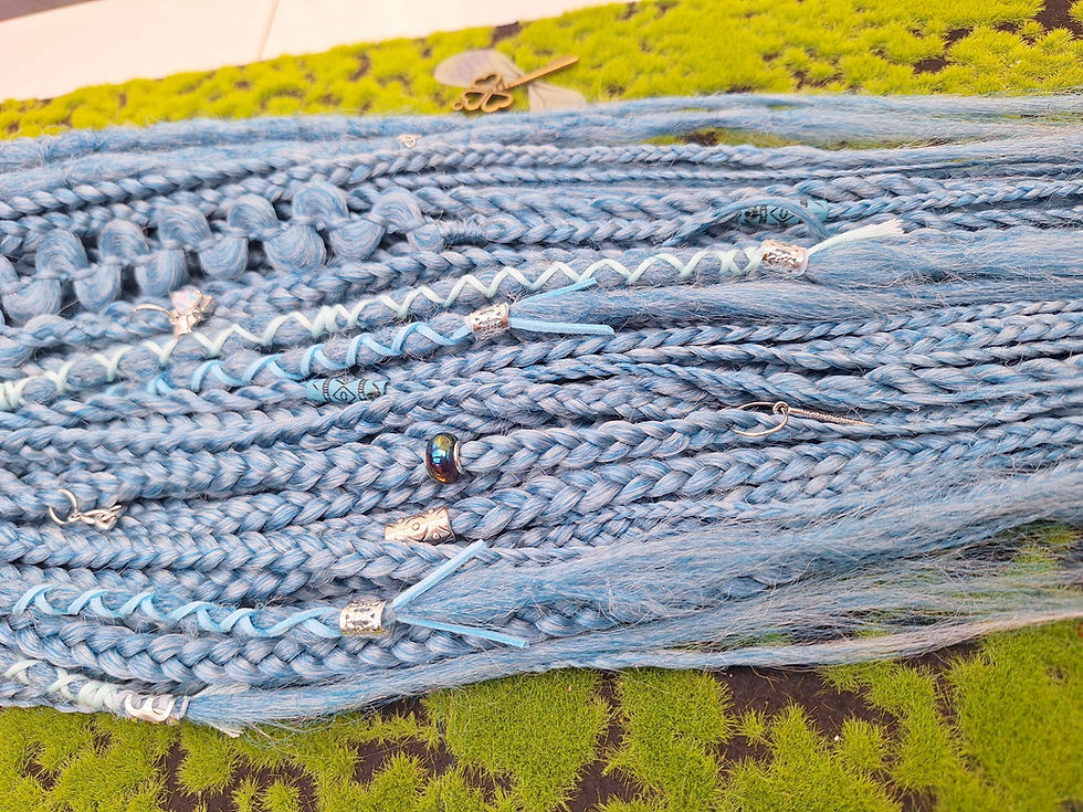 Miniaturbild: Braid Set Blau 