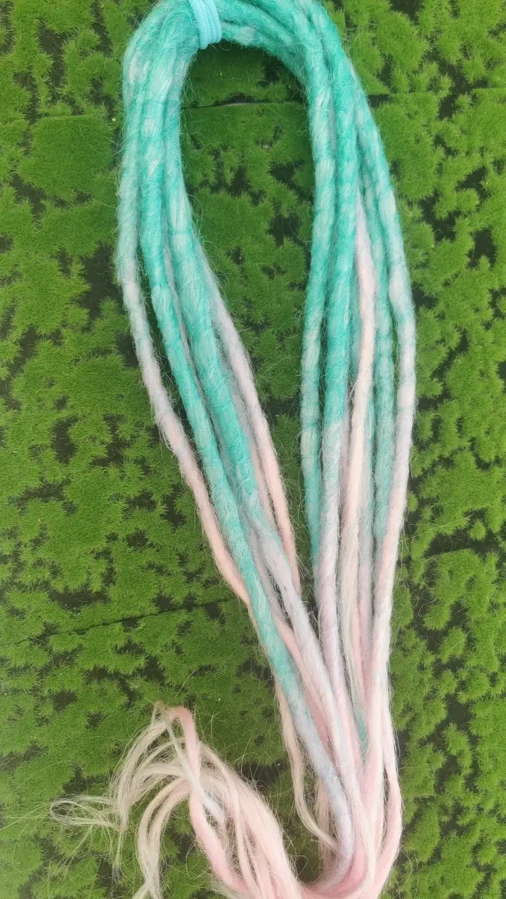 Miniaturbild: Double Ended Einzelverkauf Blau Rosa