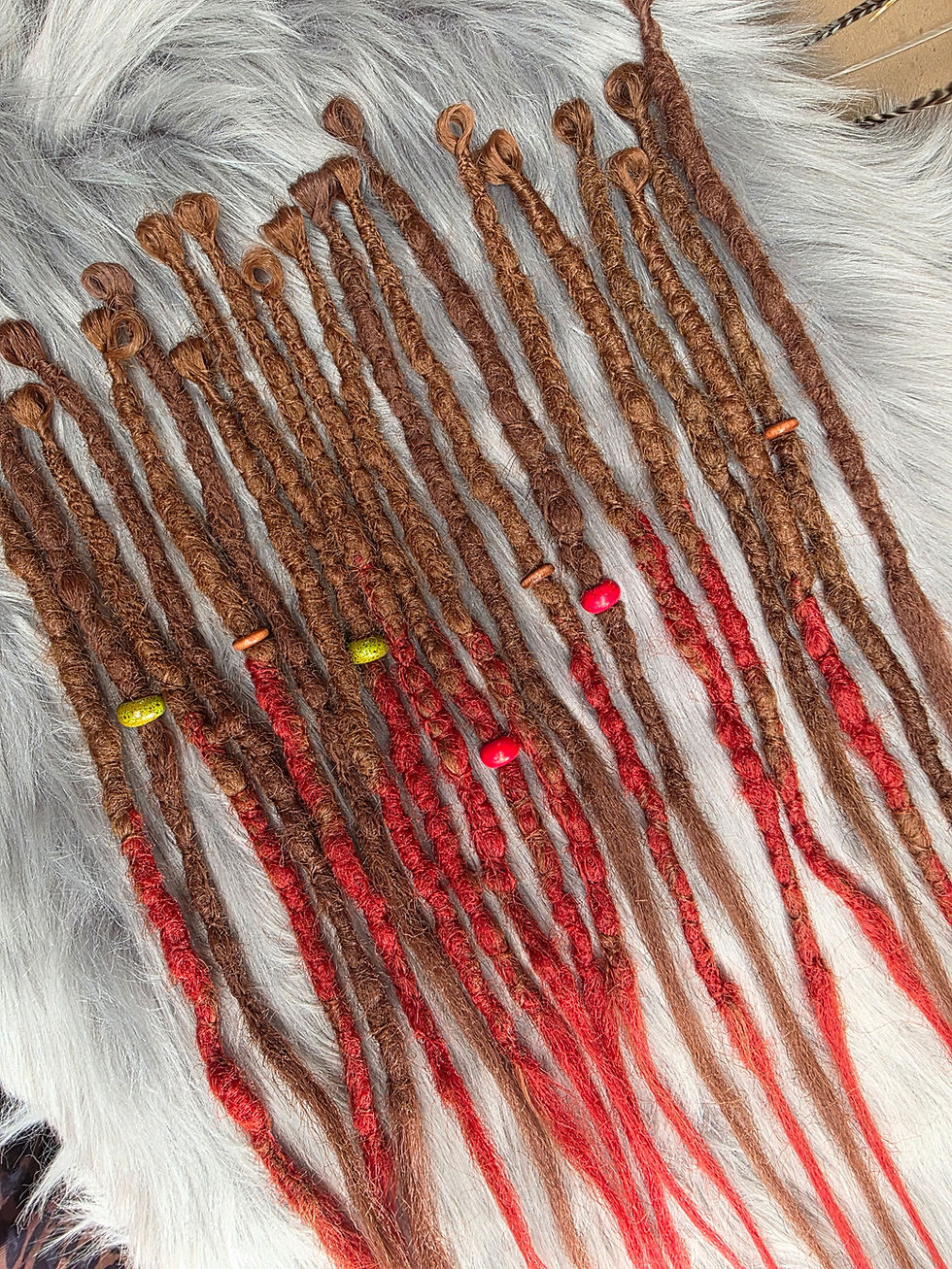 Miniaturbild: Dread Set Unterhaar Dreads 20Stk 