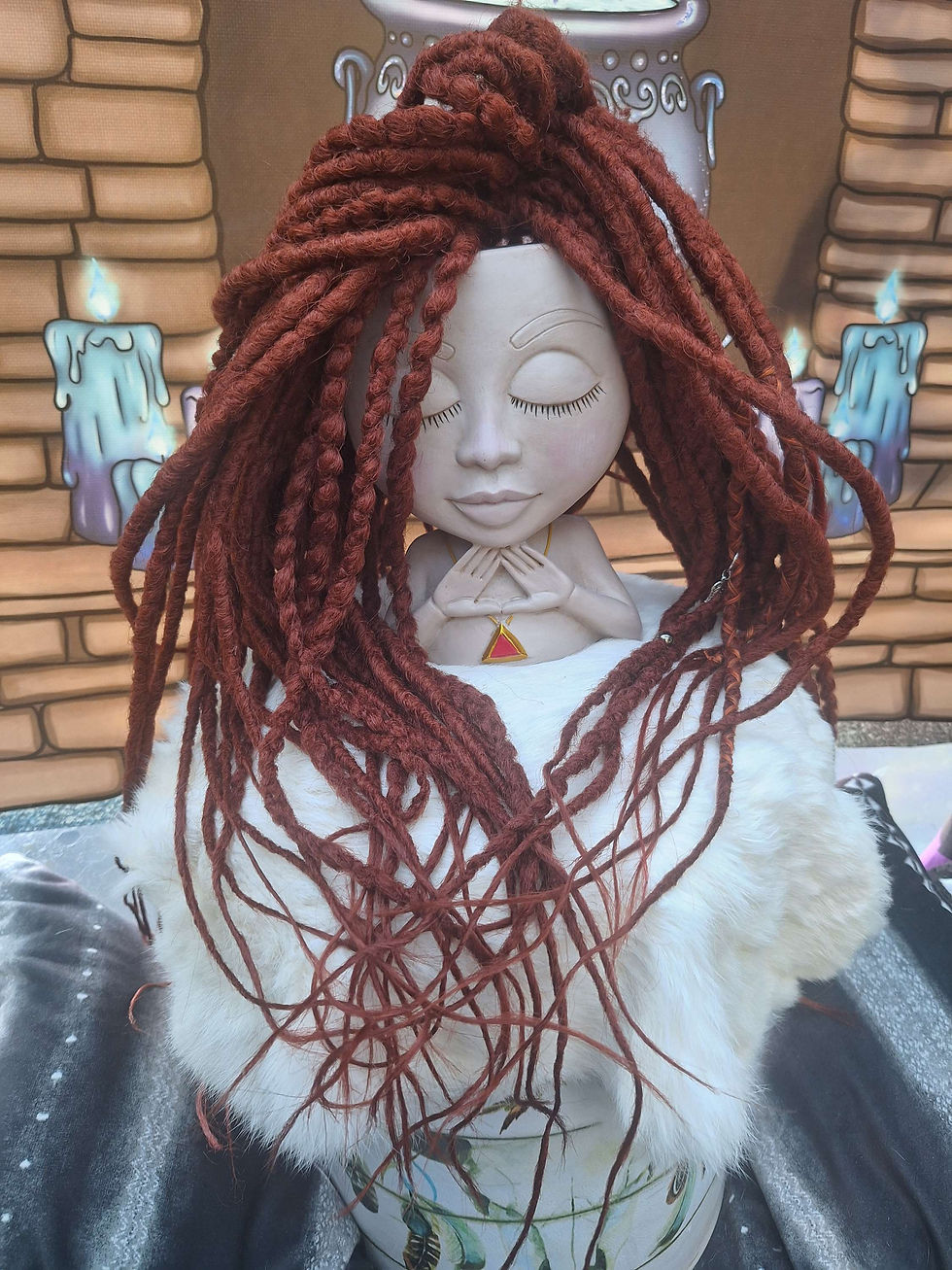 Miniaturbild: Dread Set Rost Rot