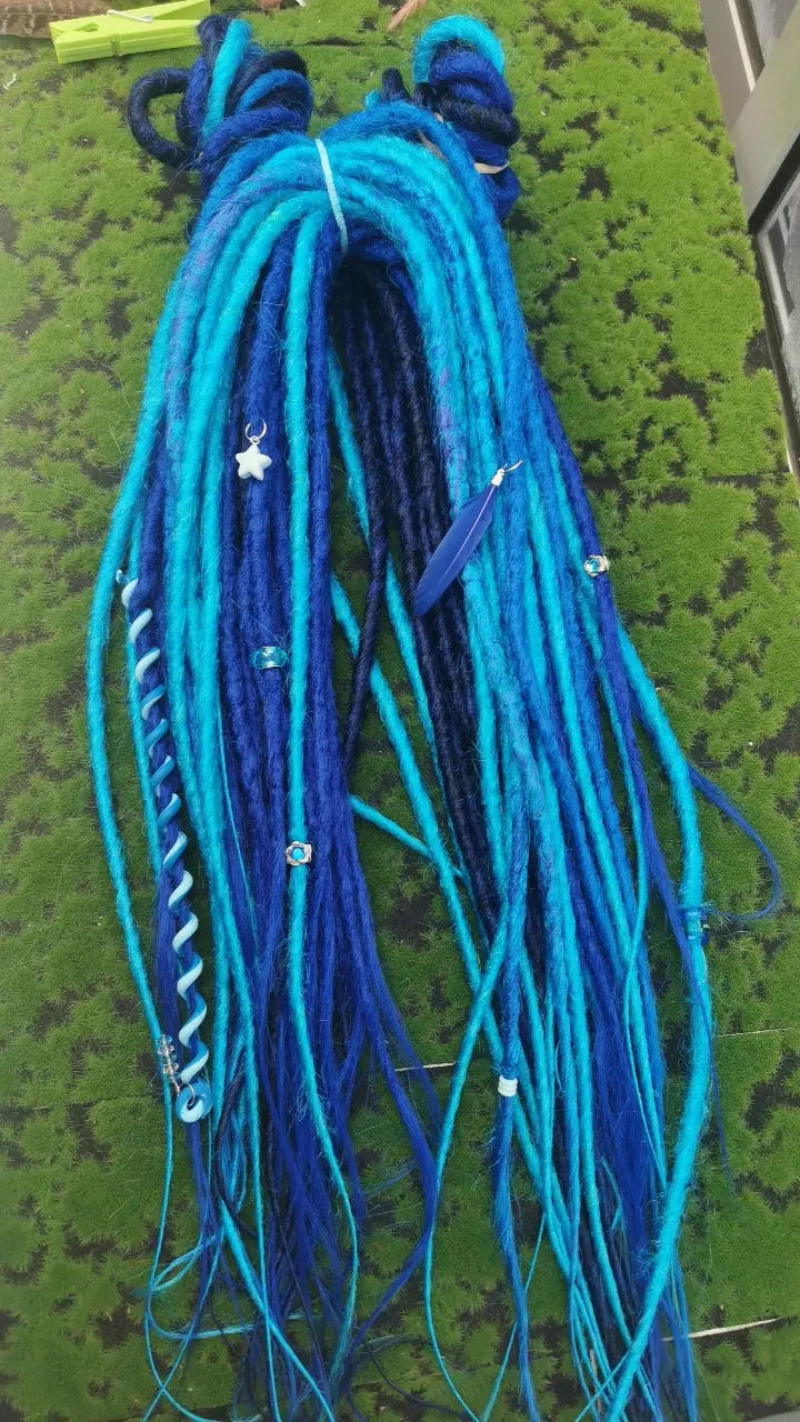 Miniaturbild: Blaues Dread Set 