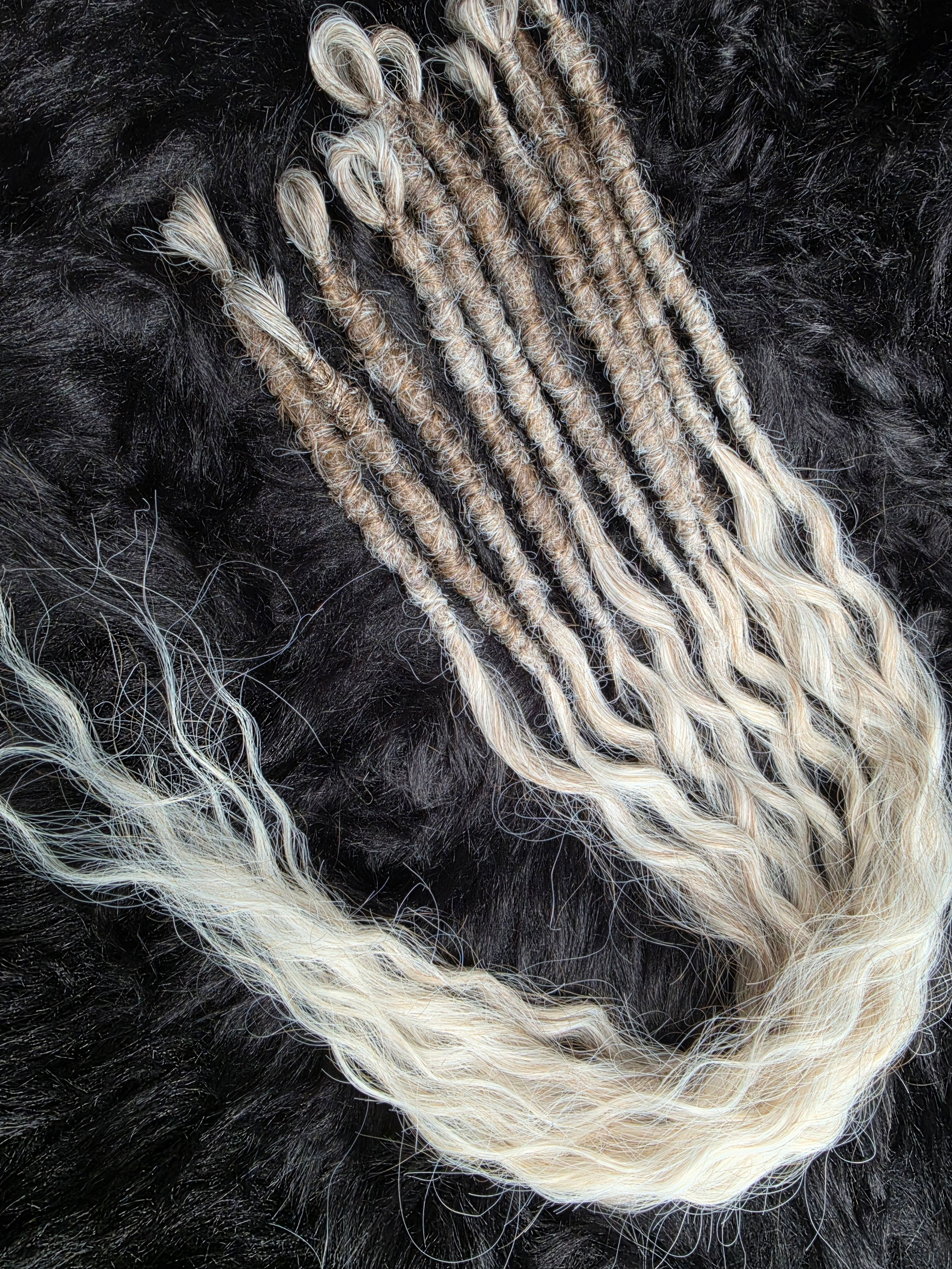 Semi Dreads Einzelverkauf Curly Haar