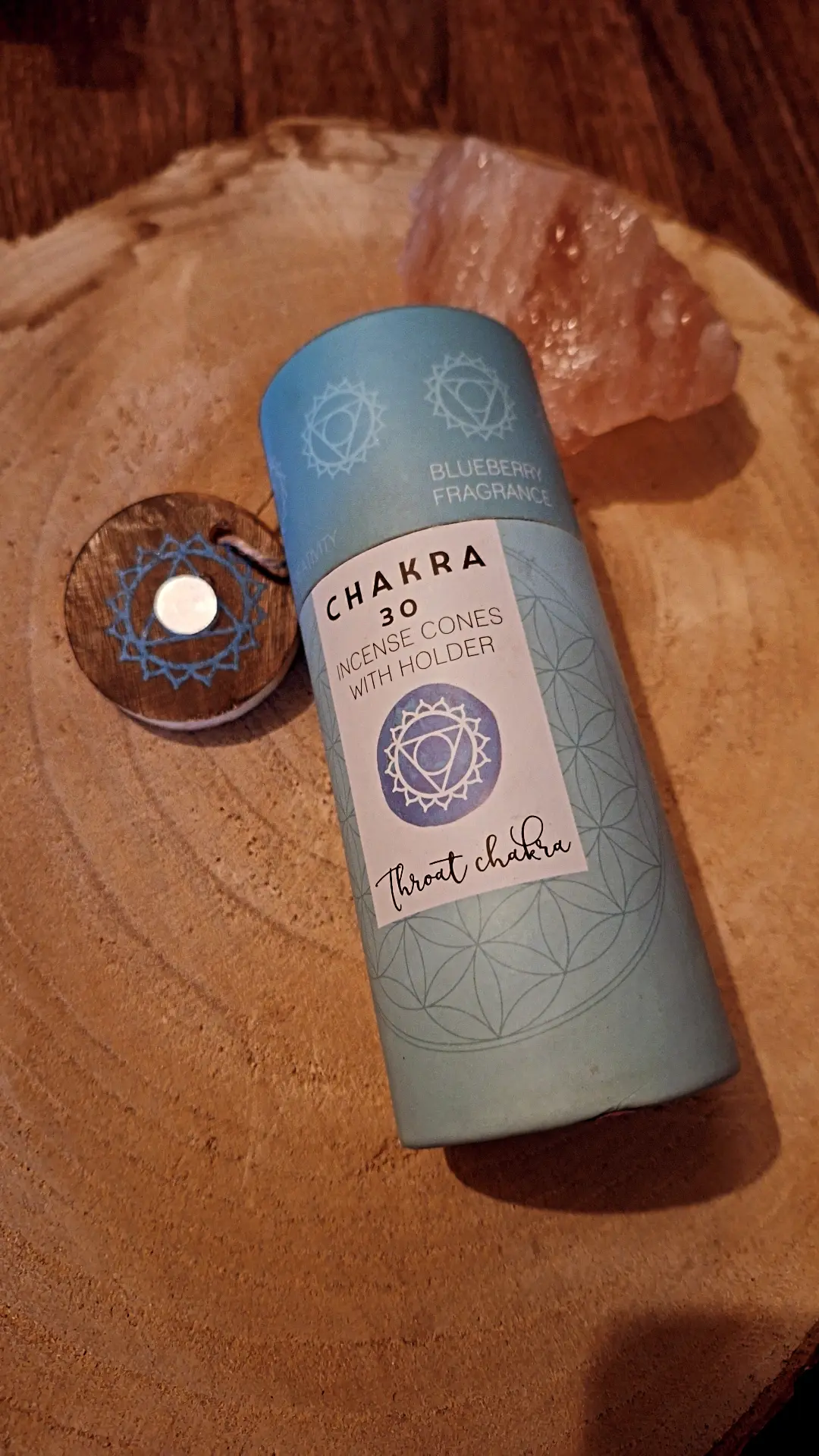 Räucherkegel Throat Chakra 
