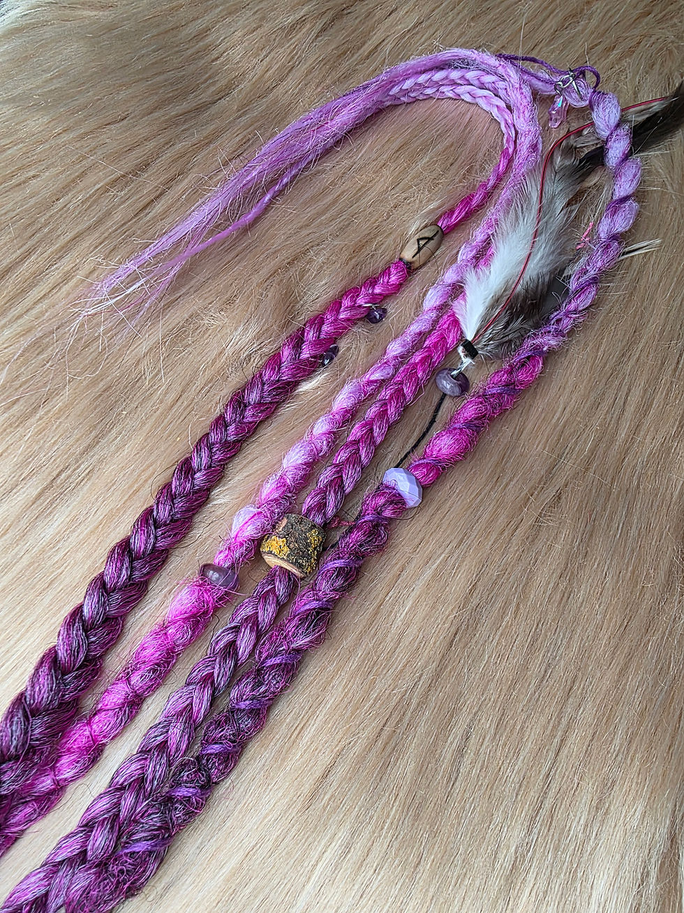Miniaturbild: Clip Dread Lila Pink 