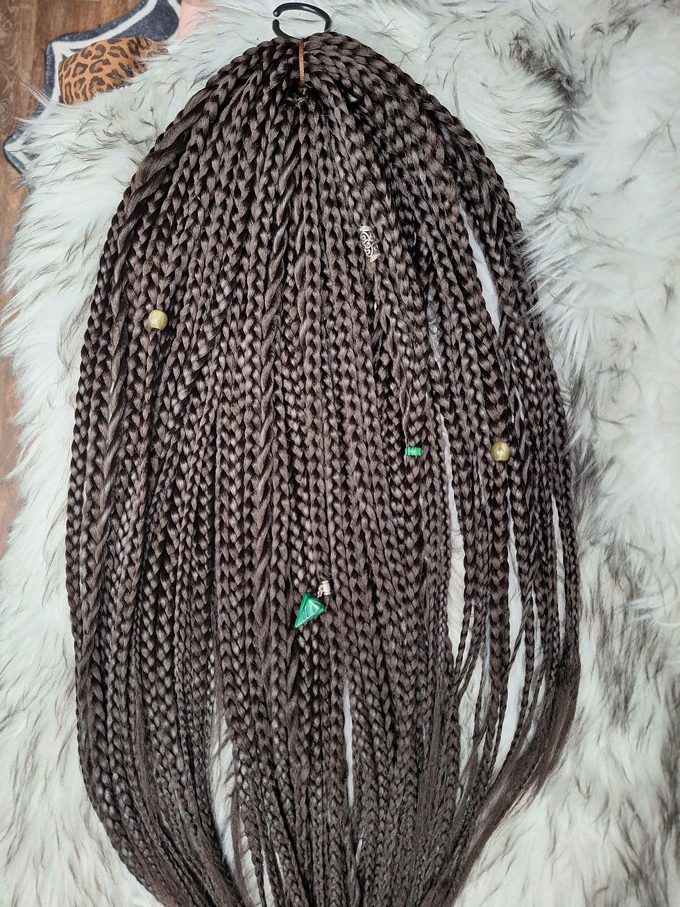 Miniaturbild: Braid Set Dunkel Braun