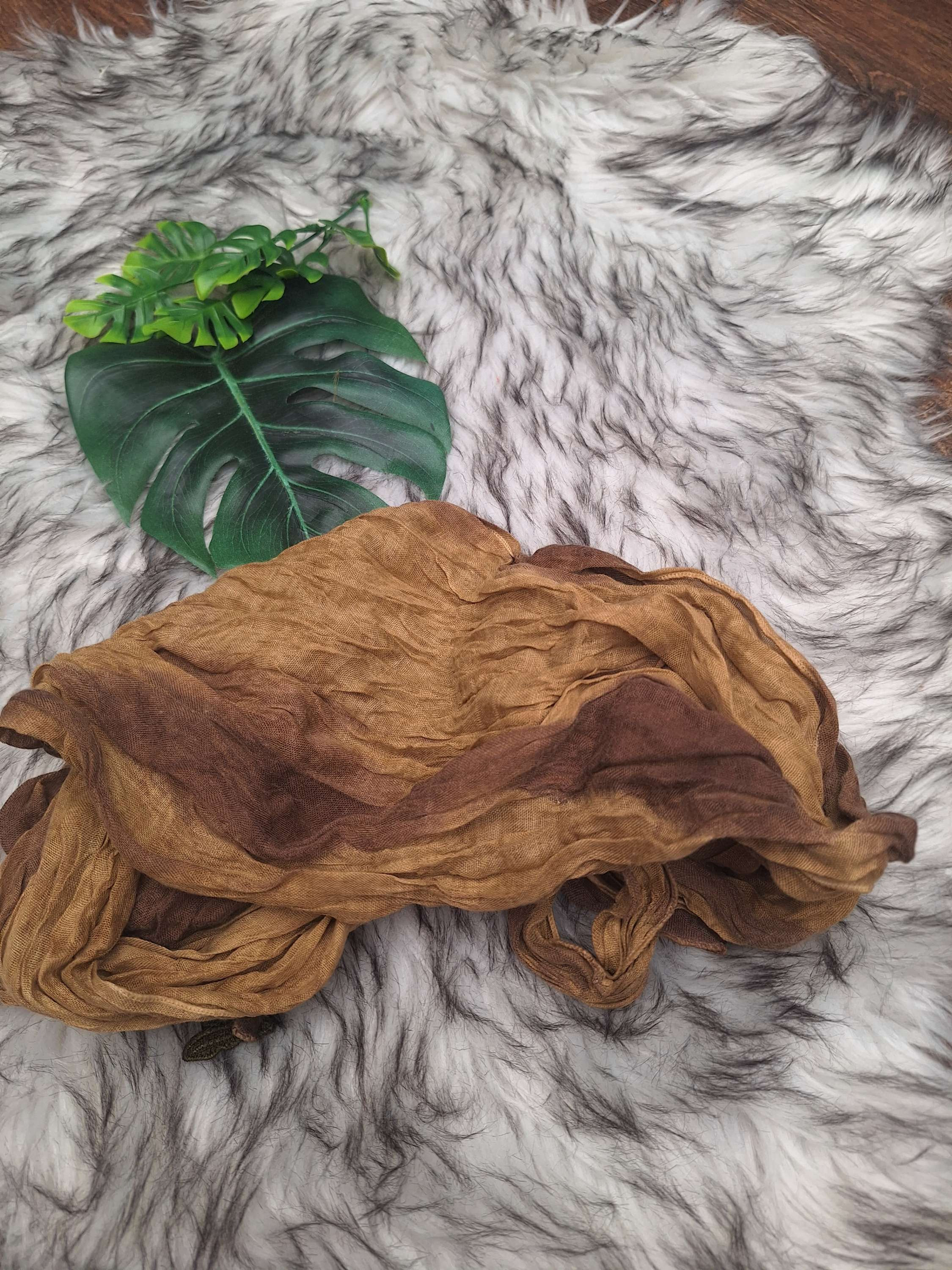 Kopftuch für Dread Frisuren  Braun 