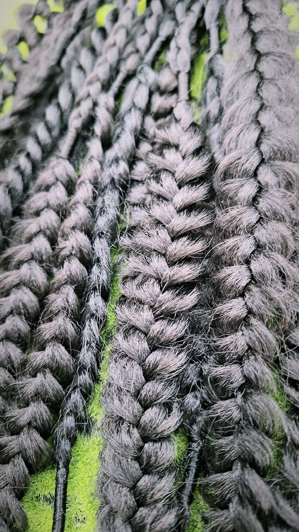 Miniaturbild: Braid Set am Haargummi Schwarz