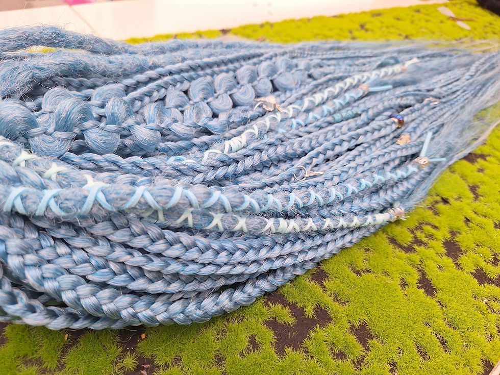 Miniaturbild: Braid Set Blau 