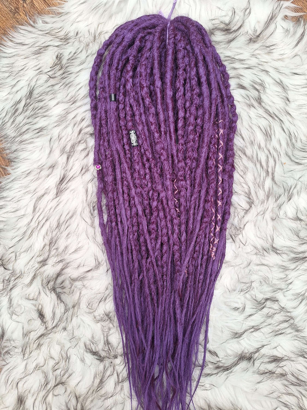 Miniaturbild: Dread Set Violett 