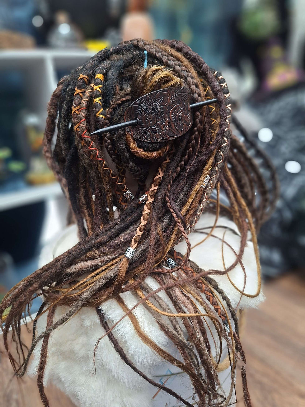 Miniaturbild: Dread Set Gemischte Braun Farben 