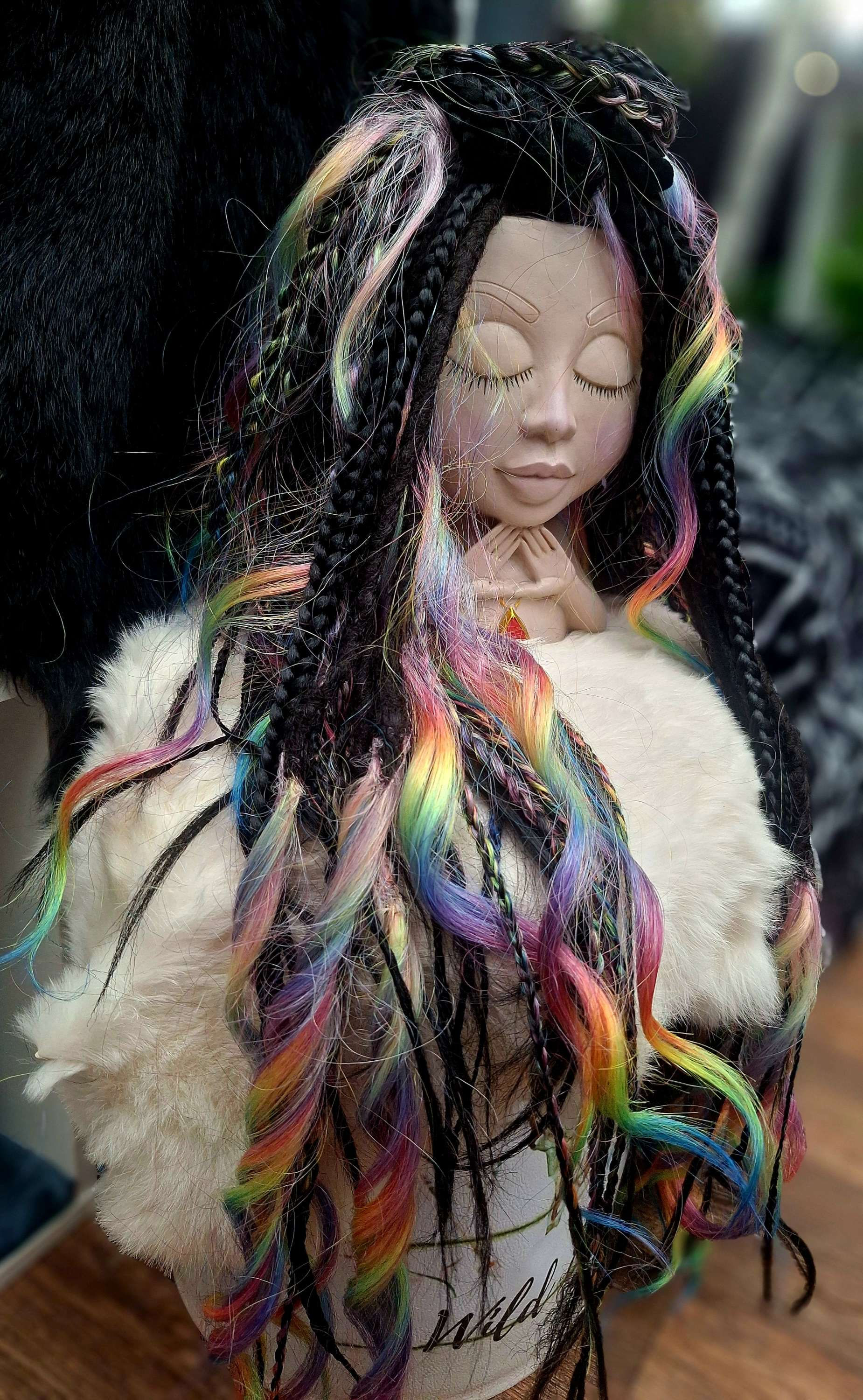 Misch Set Braid+Dreads+Curly Hair 