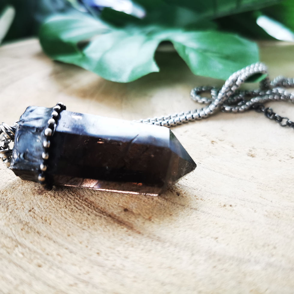 Miniaturbild: Rauchquarz Obelisk