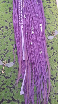 Miniaturbild: Braid Set Violett 
