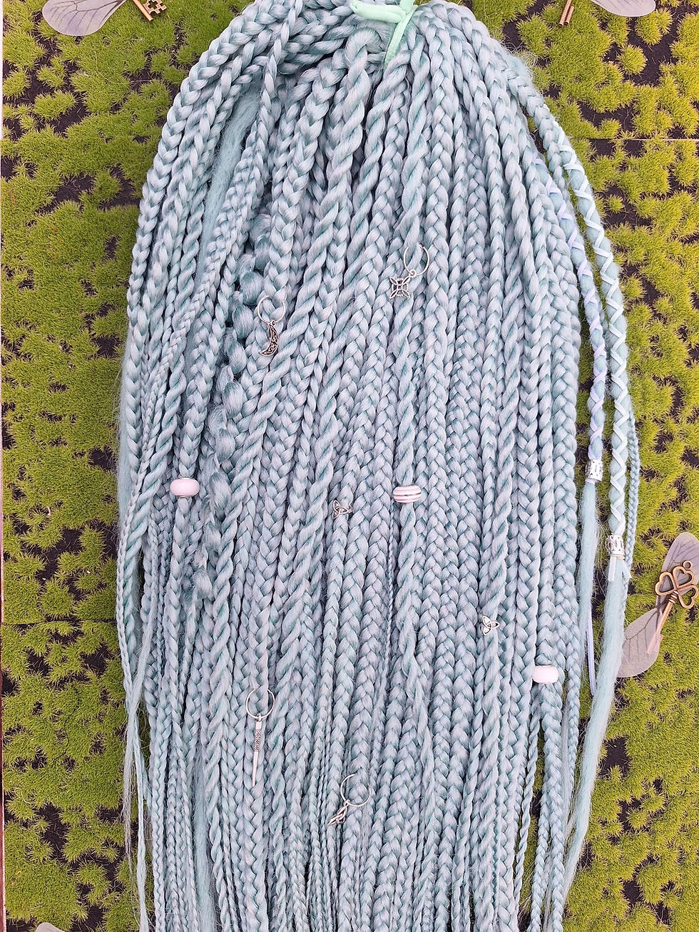 Miniaturbild: Braid Set Mint Farben 