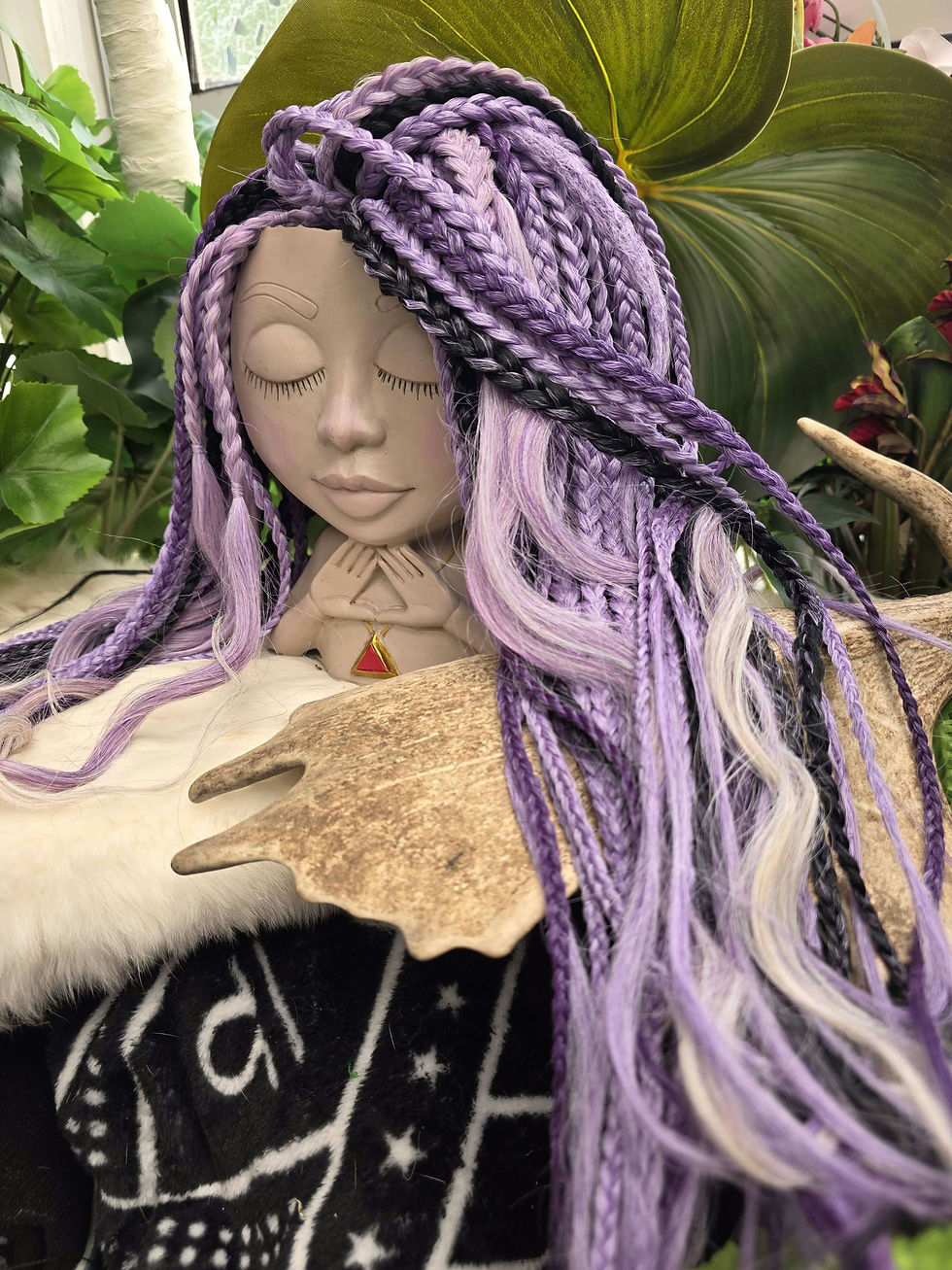 Miniaturbild: Braid Set Lila 
