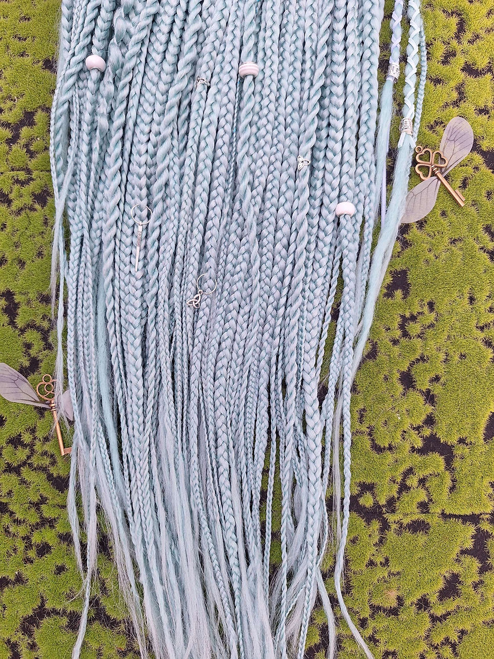 Miniaturbild: Braid Set Mint Farben 