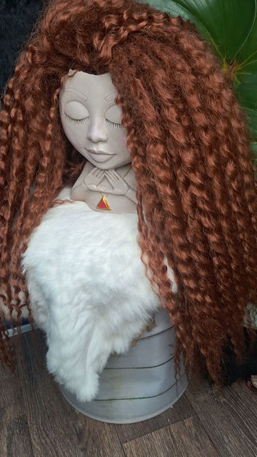 Miniaturbild: Curly Dreads Ginger 