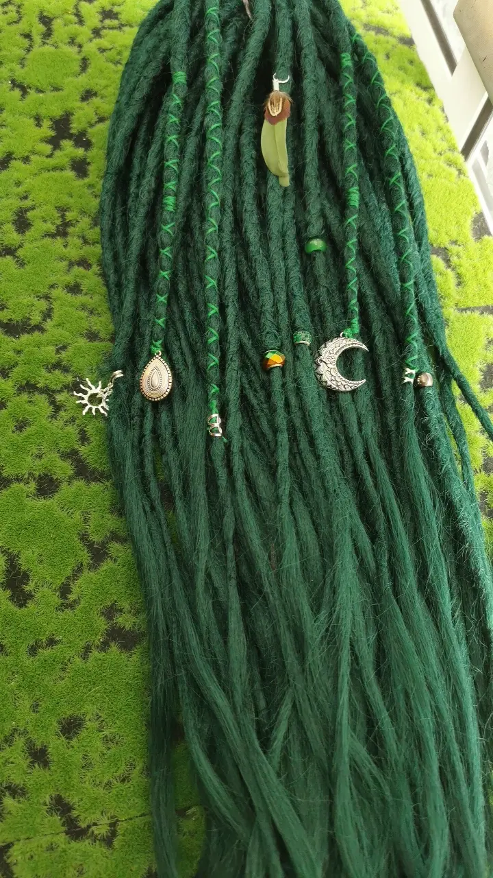 Miniaturbild: Dread Set Smaragd Grün