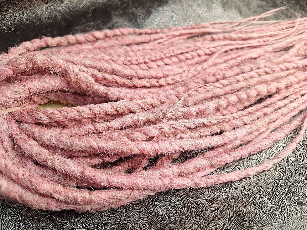 Miniaturbild: Double Ended Dreads Einzelverkauf Alt Rosa
