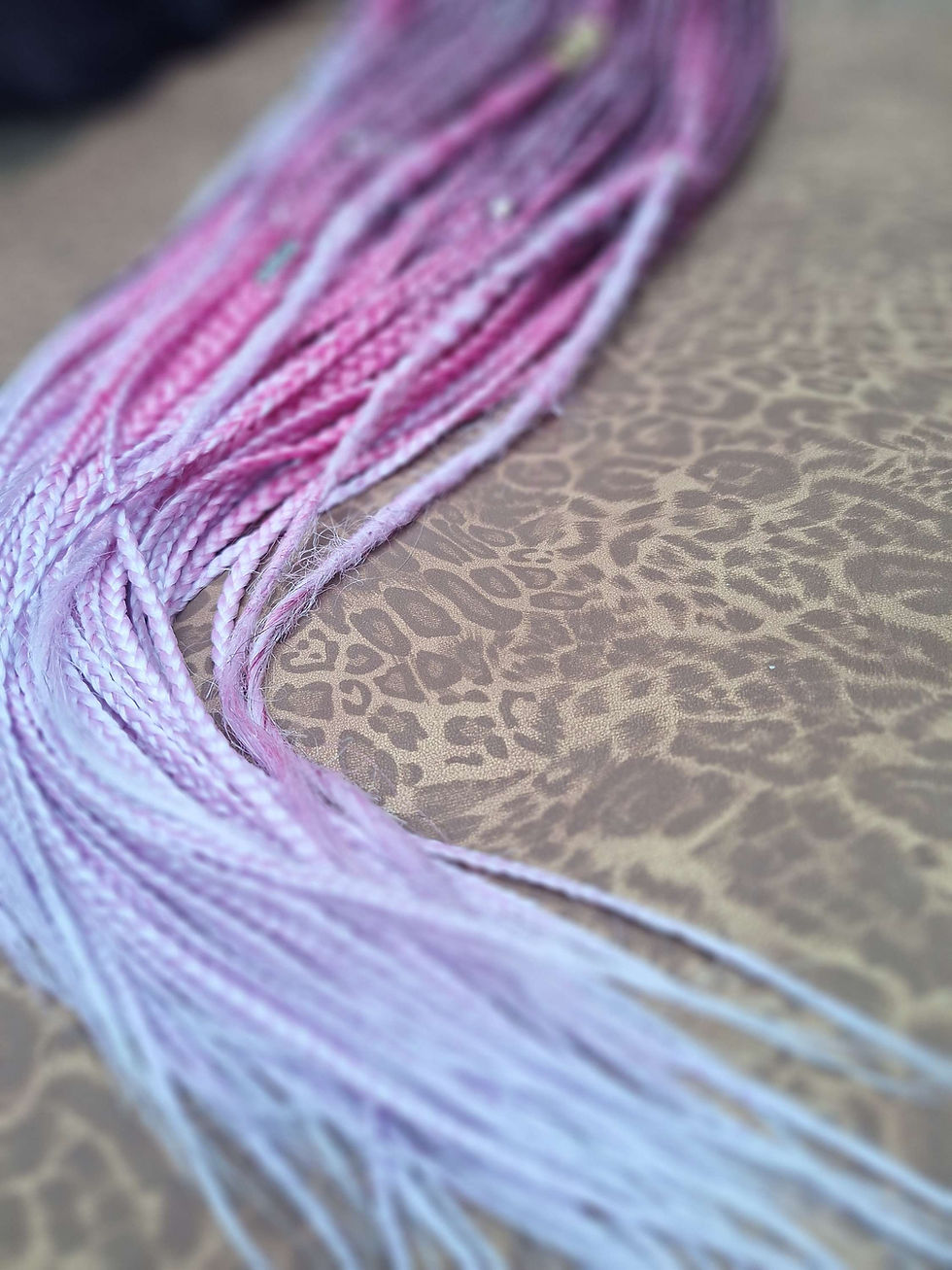 Miniaturbild: Braids Set Violett -Pink- Lila