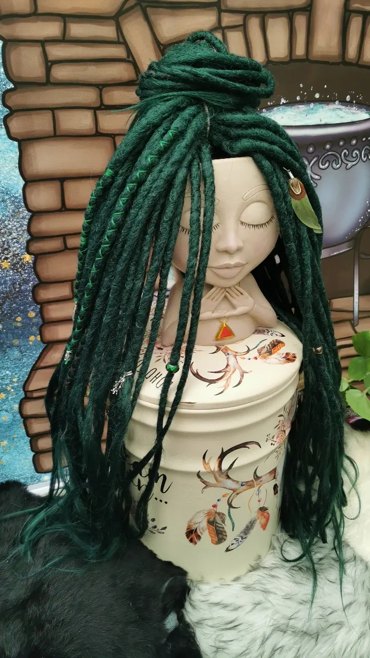 Miniaturbild: Dread Set Smaragd Grün