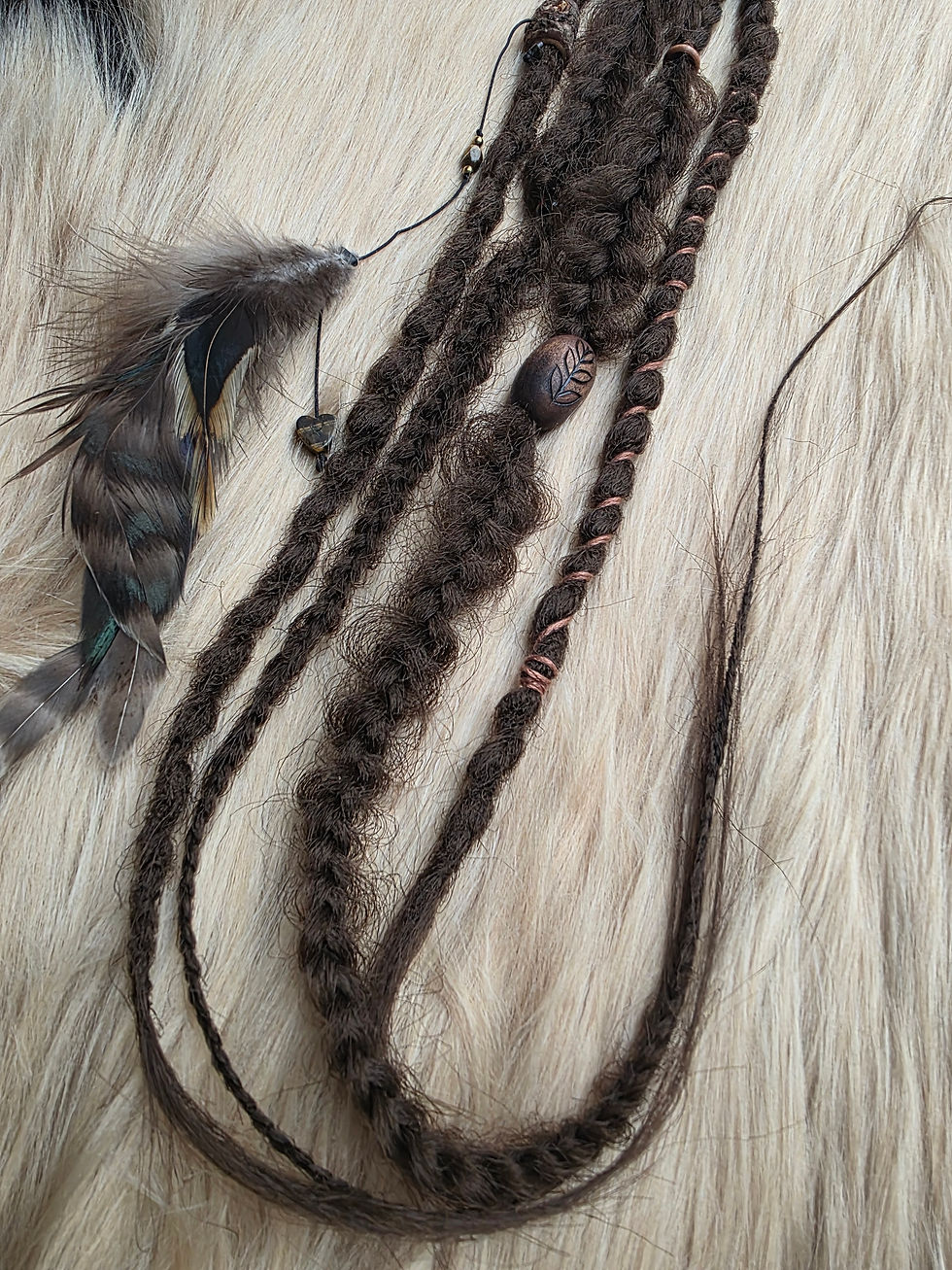 Miniaturbild: Clip Dread  Dunkel Braun