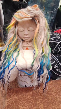 Miniaturbild: Wave Hair Set Papagai / Blond 