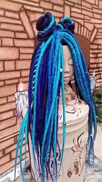 Miniaturbild: Blaues Dread Set 