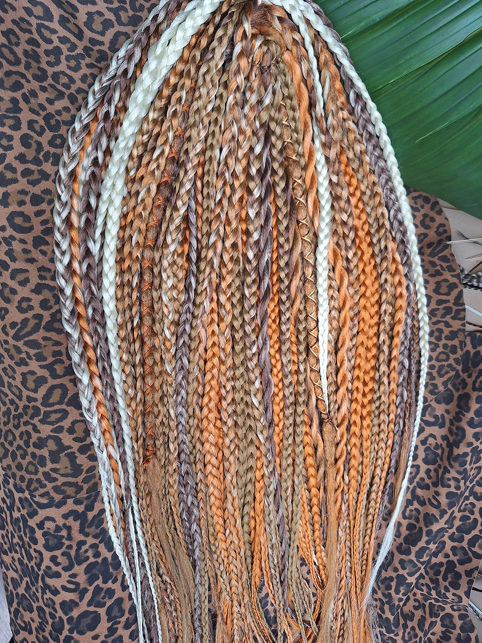 Miniaturbild: Braid Set Blond Braun Ginger Gemischt 