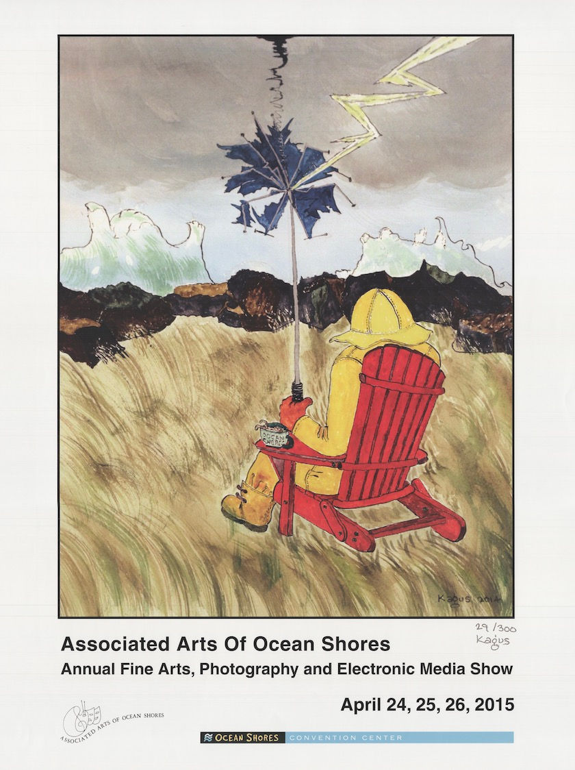 2015 AAOS Annual Fine Arts, Photography and Electronic Media Show Poster