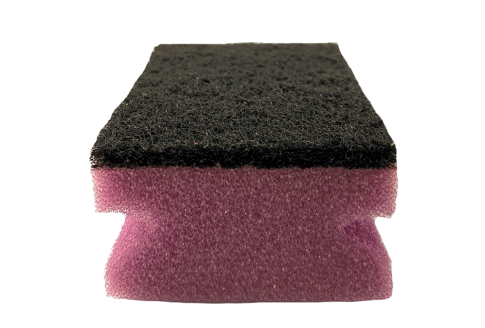 Thumbnail: SPECIAL PURPOSE SPONGE WITH STRONG ABRASIVE