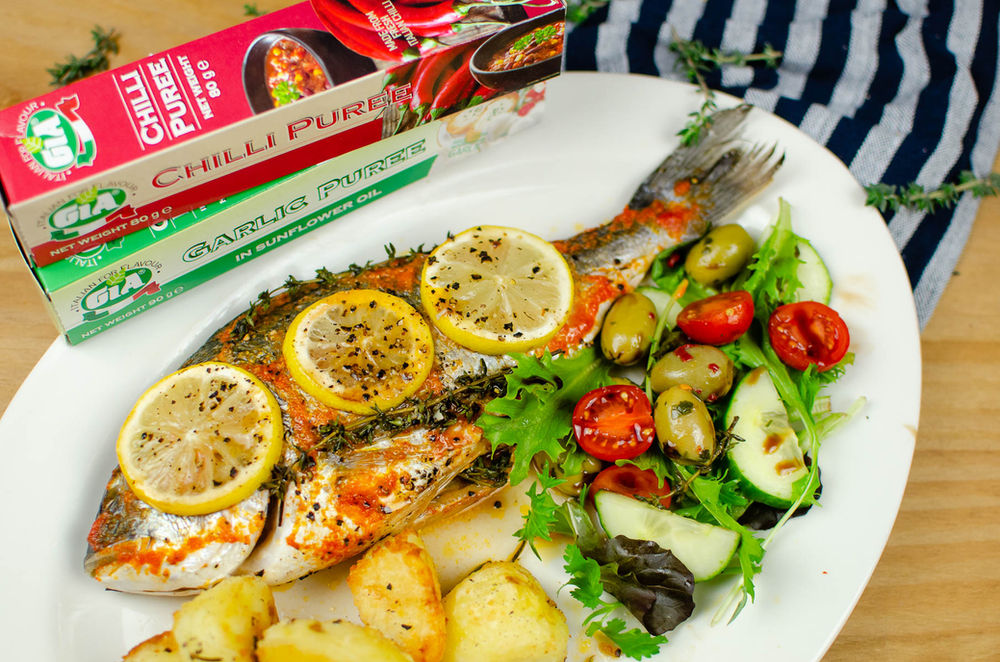 Spicy Whole Sea Bream