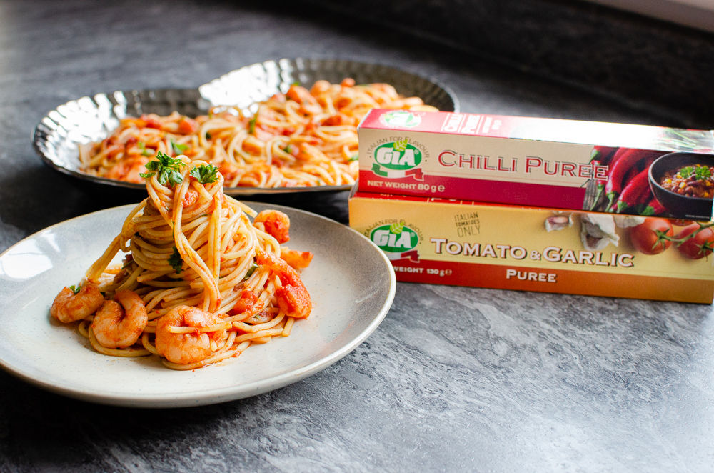 King Prawn Spaghetti