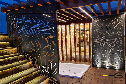 Painéis Decorativos - HS Metal Design - Corte a Laser - Chapas Expandidas e Perfuradas (3)