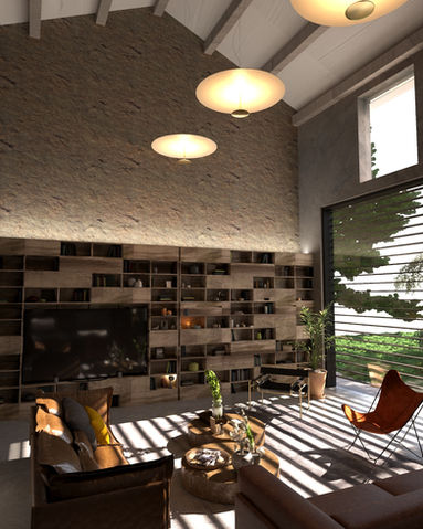 rammed earth refurbishment