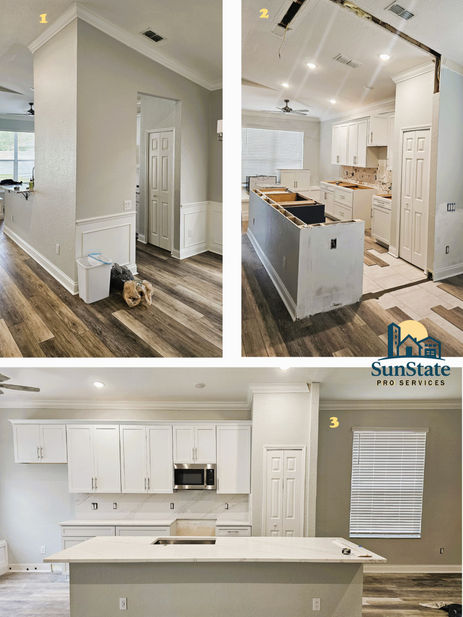 ✨ Transform Your Kitchen with Style and Precision
Our experienced team handles every detail—from layout design to final finishes—so you can enjoy a stress-free renovation with exceptional results. Whether you're dreaming of a modern chef’s kitchen or a classic design with high-end materials, we deliver quality that speaks for itself.
What We Offer:
✔ Custom Cabinet Design & Installation
Tailored to your space and taste, with premium finishes and smart storage.
✔ Luxury Countertop and Backsplash Installation.
Quartz, granite, marble, and other top-tier materials to suit your style.
✔ High-End Lighting Installation
Chandeliers, pendant lights, under-cabinet LEDs—styled and installed with care.
✔ Complete Kitchen Layout Redesign
Optimize your space for beauty, comfort, and gourmet functionality.