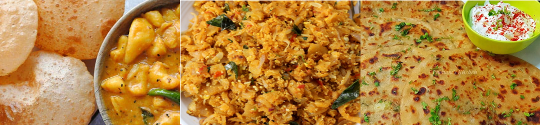 Arranged Food and Objects