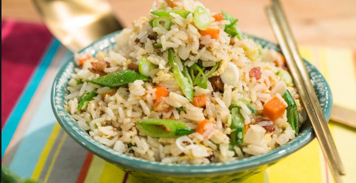 Arranged Food and Objects