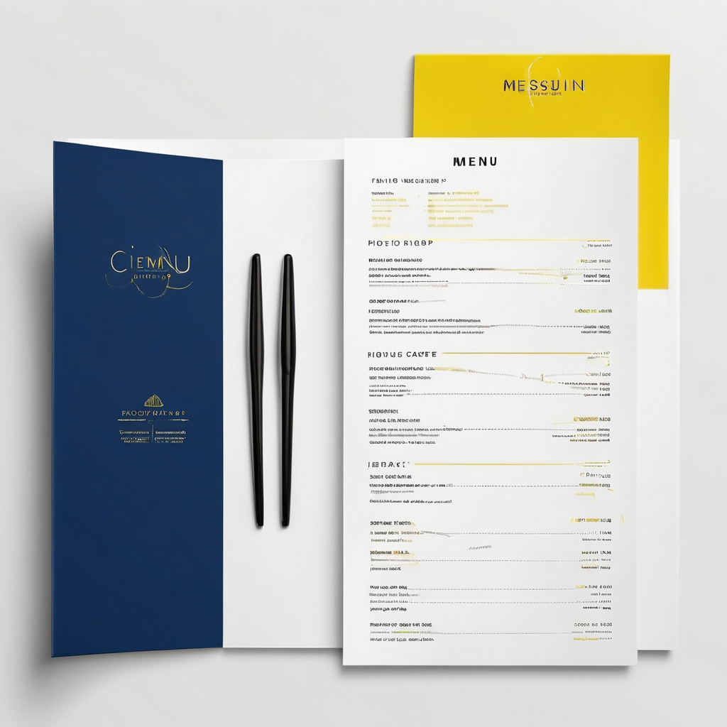 Custom Menu Design