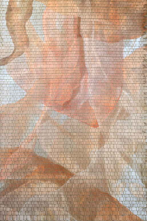 fiber art textile peinture broderie tissage