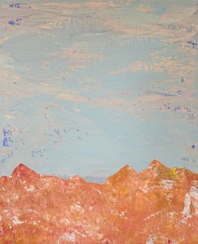 Terre d'ocre V, 2023, Technique mixte, 46x38 cm,
Jenna Martin Rossi