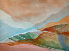 art contemporain peinture abstraction paysage fine art