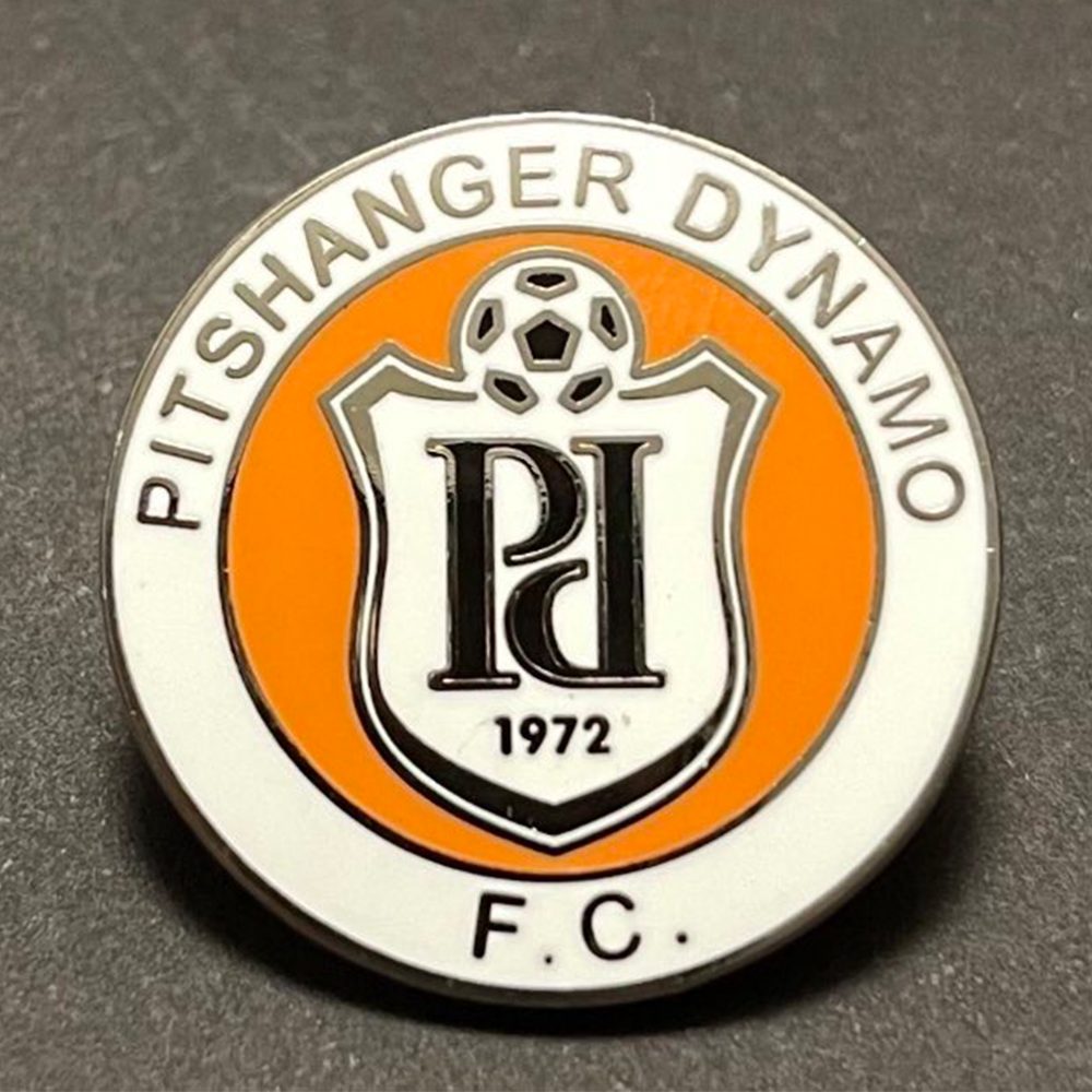 Pitshanger Dynamo - Round Badge - Brooch