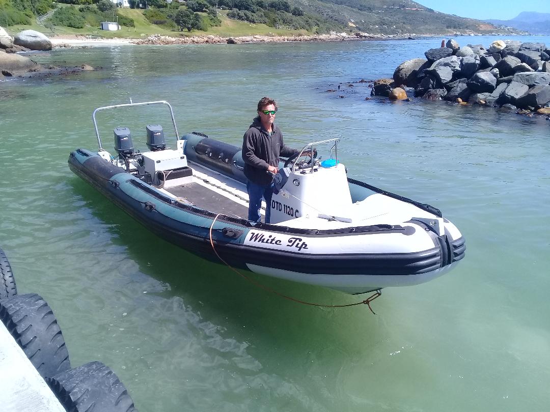 Rubber Duck back on the water after repair