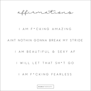 Affirmations and Self Chats for Healing + Growth