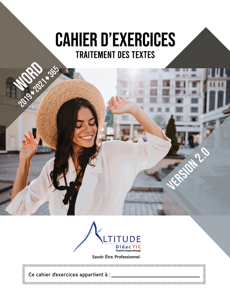 Miniature : Traitement des textes 2.0 et son cahier d'exercices (scolaire)