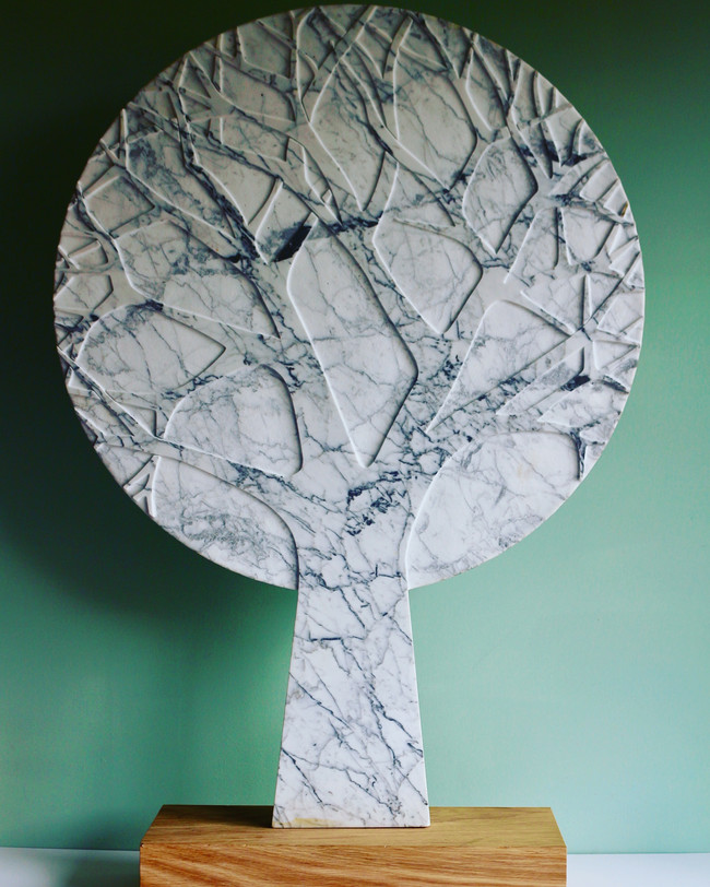 Winter Tree Carrera Marble