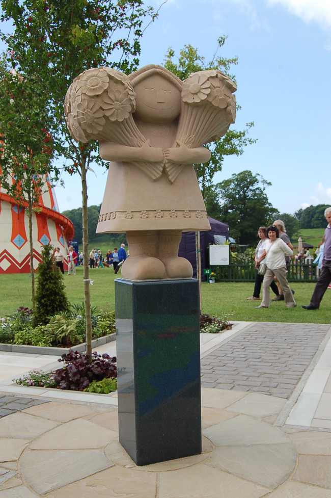 Girl With Flowers