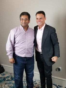 With Kevin Harrington, Sharktank